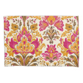 Kühnes mediterranes Barockmuster Kissenbezug (Vorderseite-Links)