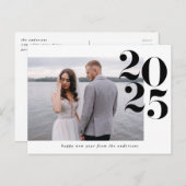 kühnes neues Jahr | FOTO Postkarte (Vorne/Hinten)