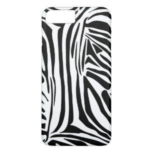 Kühnes Schwarz-Weiß-Zebramuster Case-Mate iPhone Hülle
