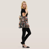 Kühnes Tarnlöwendesign Tasche (Am Model)