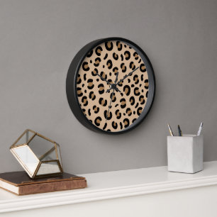 Kühnes Tiger-Streifenmuster – Tierdruck-Design Uhr