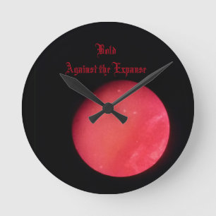 Kühnheit Runde Wanduhr