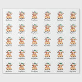 Kuhpackpapier Weihnachten Geschenkpapier (Flach)