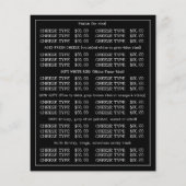 Kuhportrait, Käsemongerwerbung Flyer (Hinten)