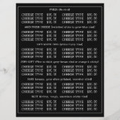 Kuhportrait, Käsemongerwerbung Flyer (Hinten)