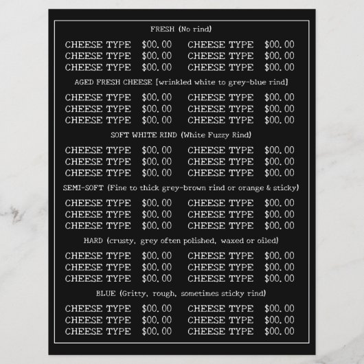 Kuhportrait, Käsemongerwerbung Flyer (Hinten)