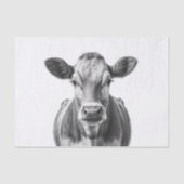 Kuhportrait Seidenpapier (Vorderseite)