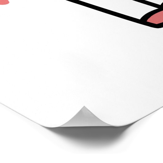 Kuhposter Poster (Ecke)