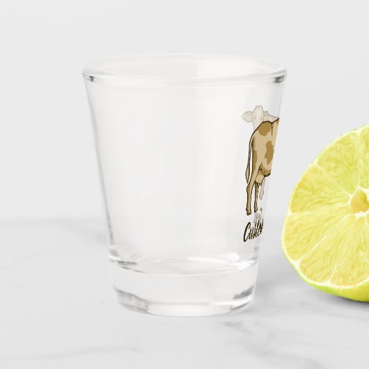 Kuhprofil Schiebeglas Schnapsglas (Links)