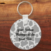 Kuhprofil-Schlüsselanhänger Schlüsselanhänger (Rückseite)