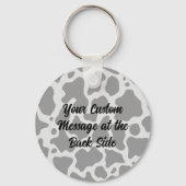 Kuhprofil-Schlüsselanhänger Schlüsselanhänger (Rückseite)