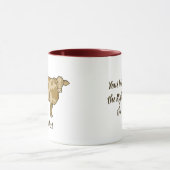 Kuhprofil Tasse Kaffee (Zentrum)