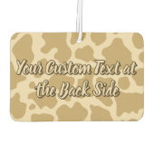 Kuhprofilfahrzeug-Luftkühler Autolufterfrischer (Rückseite)