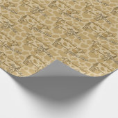 Kuhprofilumhüllungspapier Geschenkpapier (Ecke)