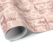 Kuhprofilumhüllungspapier Geschenkpapier (Rolleneckpunkt)
