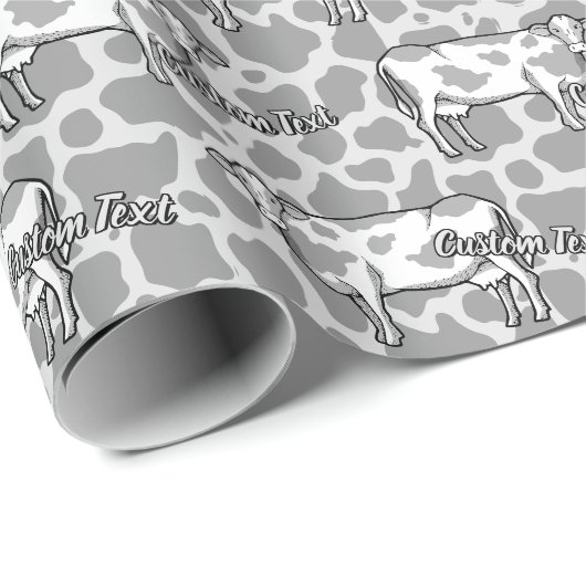 Kuhprofilumhüllungspapier Geschenkpapier (Rolleneckpunkt)