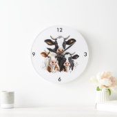 Kuhsäulenuhr Große Wanduhr (Zuhause)