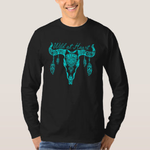 Kuhschädel im Herzen T-Shirt