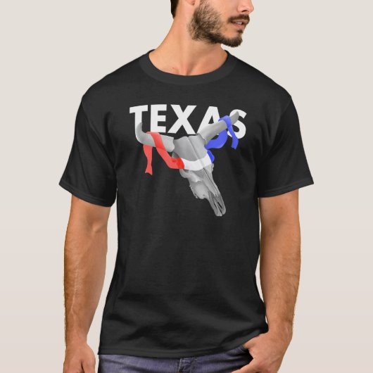 Kuhschädel Texas T-Shirt (Vorderseite)