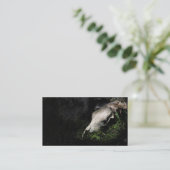 Kuhschädelprofil oder -Visitenkarte Visitenkarte (Stehend Vorderseite)