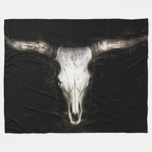 Kuhschäwe Fleecedecke (Vorderseite (Horizontal))