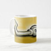 Kuhschäwe Kaffeetasse (Vorderseite Links)
