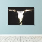 Kuhschäwe Leinwanddruck (Insitu (Holzboden))