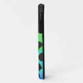 Kuhschwarz und Regenbogen Geschenke Case-Mate iPhone Hülle (Hinten/Links)