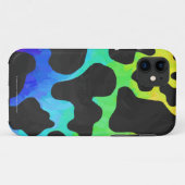 Kuhschwarz und Regenbogen Geschenke Case-Mate iPhone Hülle (Rückseite (Horizontal))
