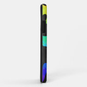 Kuhschwarz und Regenbogen Geschenke Case-Mate iPhone Hülle (Hinten/Rechts)