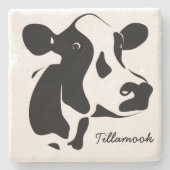 Kuhstein-Untersetzer Steinuntersetzer (Vorderseite)