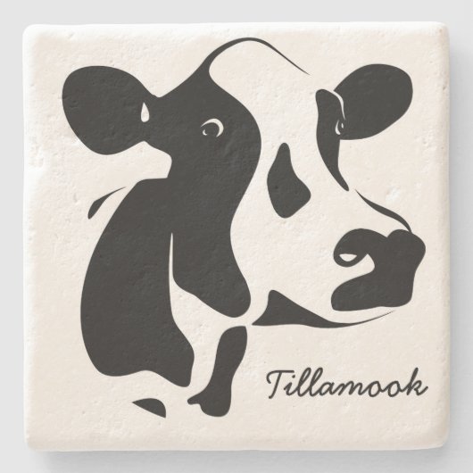 Kuhstein-Untersetzer Steinuntersetzer (Vorderseite)