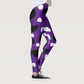 Kuhstollen auf Lila, Leggings (Rechts)