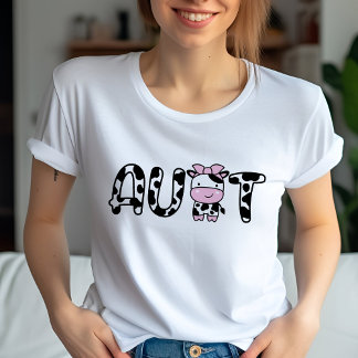 Kuhtante T - Shirt Kuh-Thema Geburtstag Shirt
