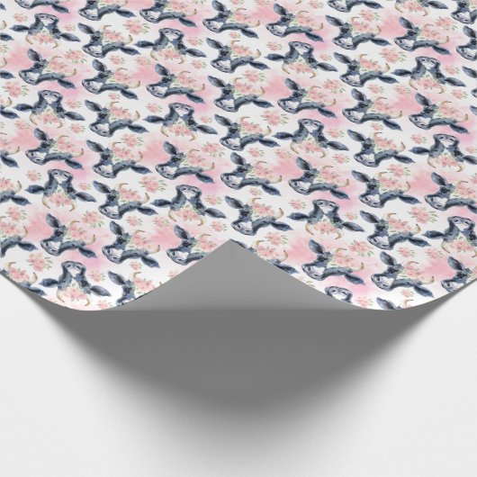 Kuhwackelpapier Geschenkpapier (Ecke)