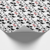 Kuhwackelpapier Geschenkpapier (Ecke)