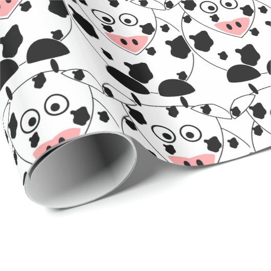 Kuhwackelpapier Geschenkpapier (Rolleneckpunkt)