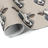 Kuhwackelpapier Geschenkpapier (Rolleneckpunkt)