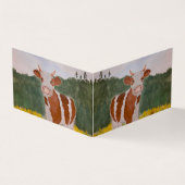 Kuhwasserfarbe zeichnend (Vorderseite)