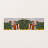 Kuhwasserfarbe zeichnend (Außenseite Aufgefaltet)