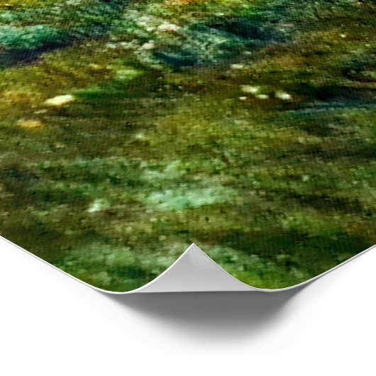 Kuhweide im Nordfriesischen Marsch 1918 Poster (Ecke)