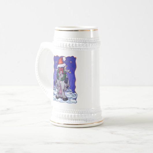 Kuhweih Bierglas (Vorderseite Links)