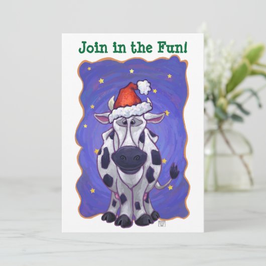 Kuhweih Einladung (Stehend Vorderseite)