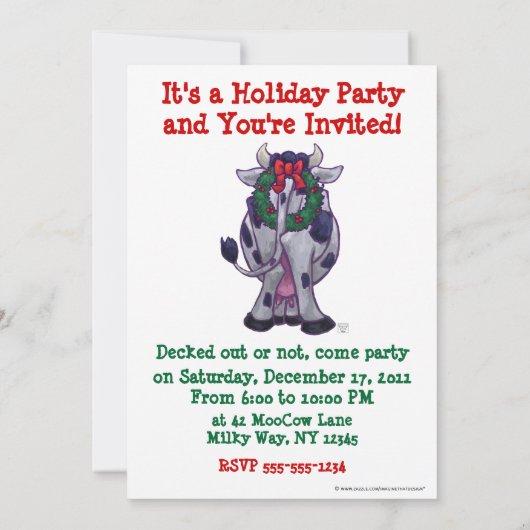 Kuhweih Einladung (Rückseite)