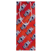 Kuhweih Geschenktüte Für Weinflaschen (Rückseite)