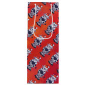 Kuhweih Geschenktüte Für Weinflaschen (Vorderseite)