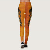 Kuhzunge Leggings (Rückseite)