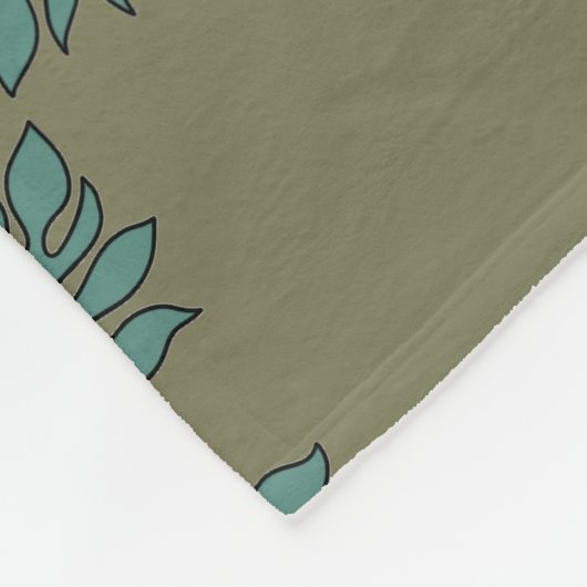 Kuiki Ulu Fleecedecke (Ecke)