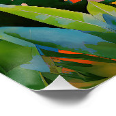 "Kuiráya" - Bleimalerei - Frauen in Amazonien Poster (Ecke)