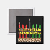 Kujichagulia Magnet (Vorderseite/Rückseite)